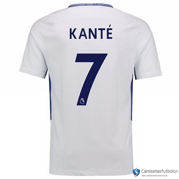 Camiseta Chelsea Segunda equipo Kante 2017-18